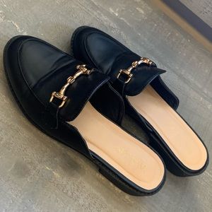 WANTED black mules